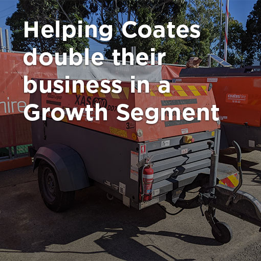 Making it easier for customers to transact with Coates, buy more regularly and access an increased range of products