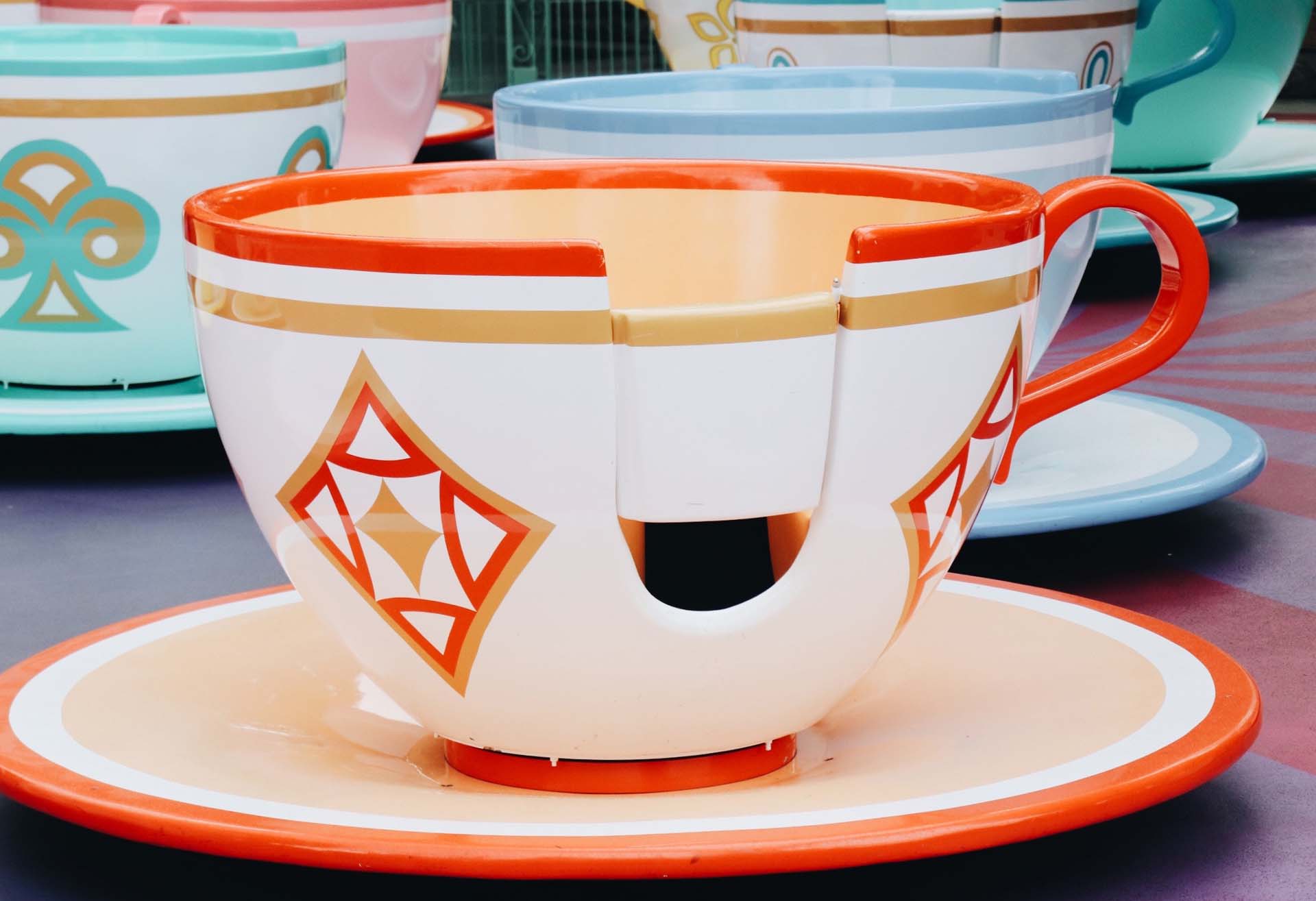 Disneyland Customer Experience teacup ride