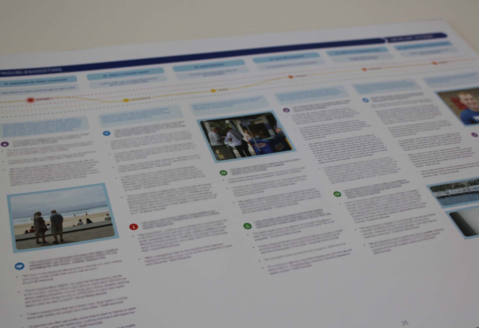 Blue Customer Journey Map